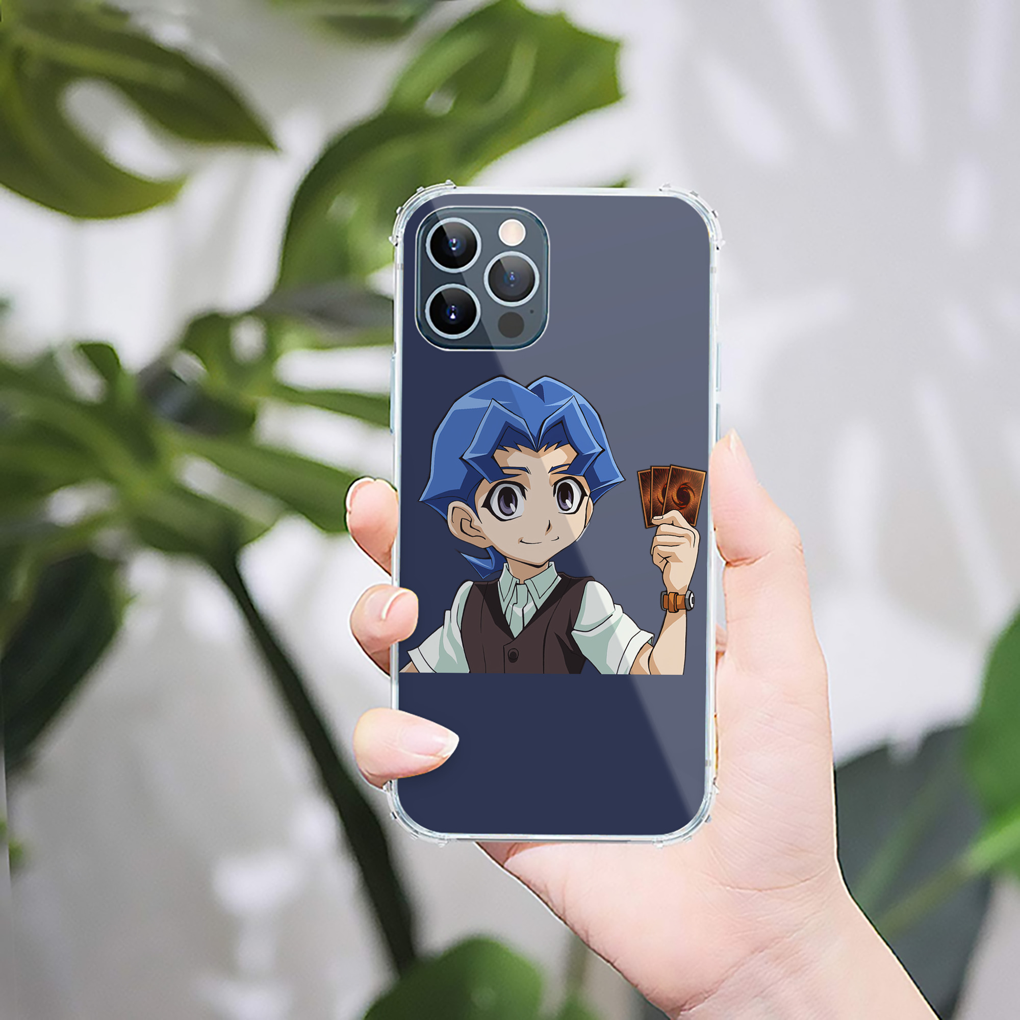 （画像用） 遊☆戯☆王 Yu-Gi-Oh! 【iPhone 12シリーズ対応】透明スマホケース（クリアソフトケース）